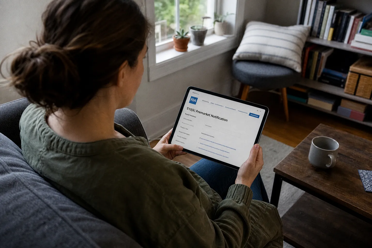 Elena verified FDA clearance for her ADHD app before buying